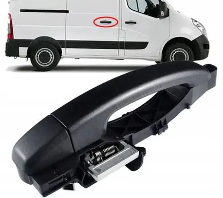 Renault Master III Sliding door exterior handle 