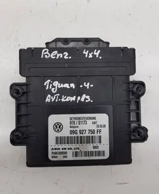 Volkswagen Tiguan Gearbox control unit/module 09G927750FF H76S1173 PABC000500