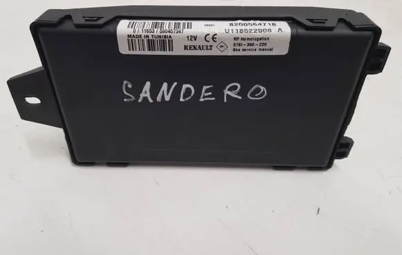 Dacia Sandero Other control units/modules 8200564718