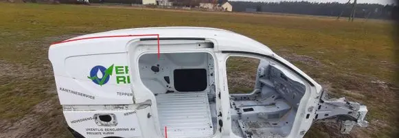 Renault Express Rear quarter panel LAK.DV369
