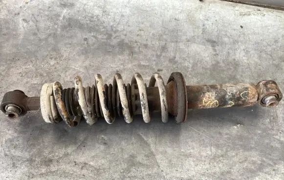 Peugeot 407 Rear shock absorber with coil spring 8767
