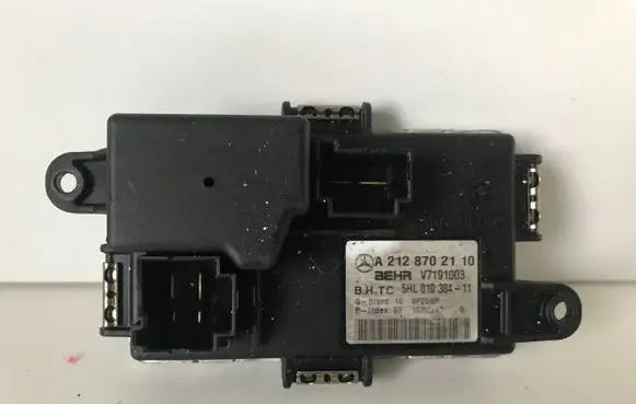 Mercedes-Benz E W212 Heater blower motor/fan resistor A2128702110