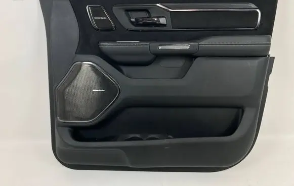 Front door card panel trim