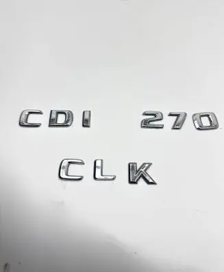 Mercedes-Benz CLK A209 C209 Manufacturers badge/model letters 