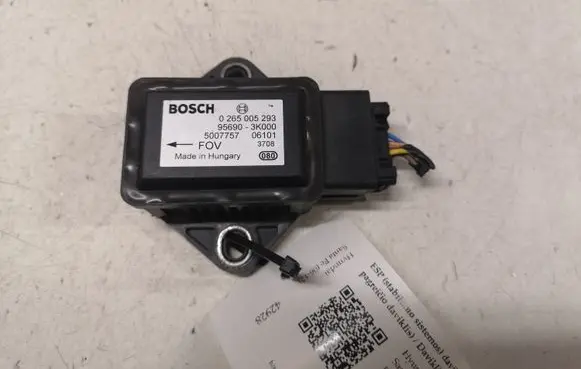 Hyundai Santa Fe ESP acceleration yaw rate sensor 0265005293 956903K000 5007757