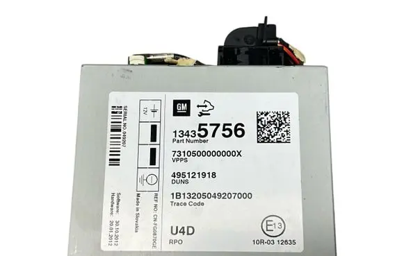 Opel Zafira C Other devices 13435756 495121918