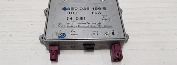 Audi A6 S6 C6 4F Antenna control unit 8E0035456B