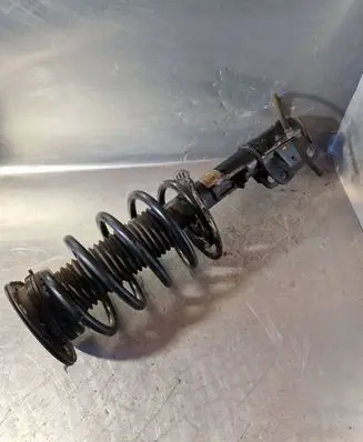 Front shock absorber with coil spring