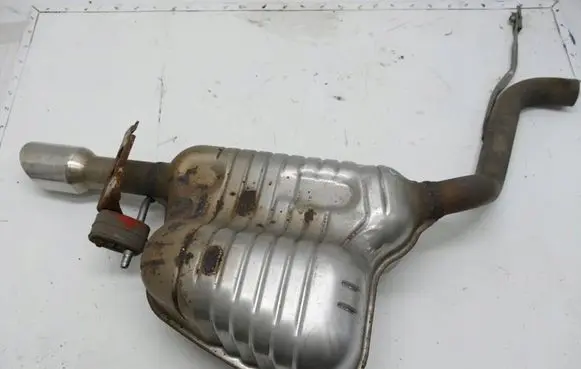Audi A6 S6 C6 4F Rear muffler/silencer tail pipe 4F0253612AF