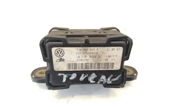 Seat Toledo III (5P) ESP acceleration yaw rate sensor 7H0907655A 10170103663