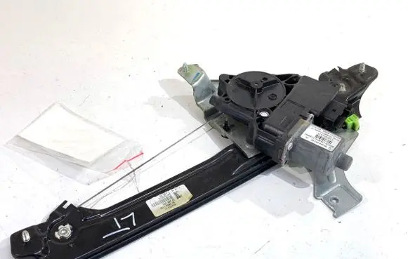 Peugeot 508 Rear door window regulator with motor 9806087180
