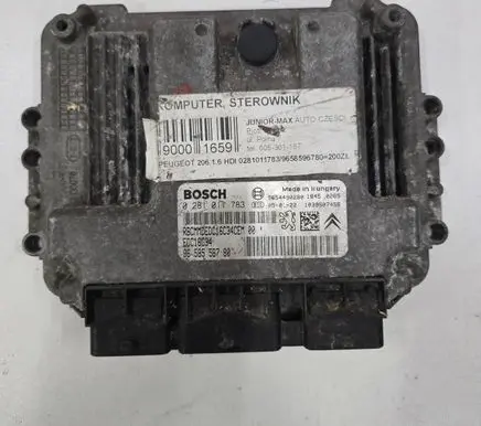 Peugeot 206 Engine control unit/module 9658556780 9654490280 0281011783