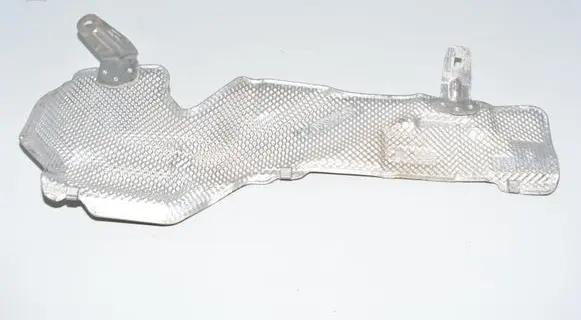 Heat shield in engine bay
