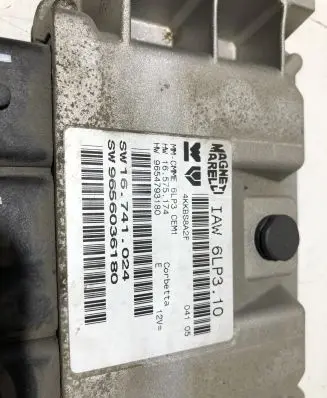 Peugeot 407 Engine control unit/module IAW6LP310 9656036180