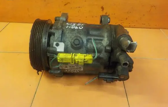 Peugeot 607 Air conditioning (A/C) compressor (pump) 9656572380 1MB64