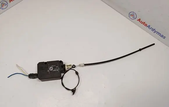 Fuel tank cap lock motor