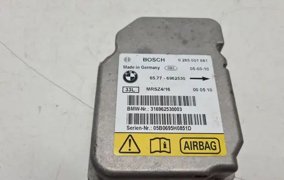BMW X5 E53 Airbag control unit/module 65776962530 0285001681