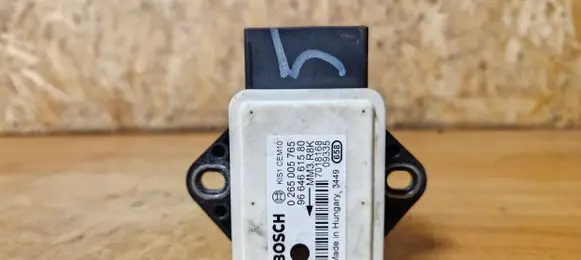 Citroen C4 Grand Picasso ESP acceleration yaw rate sensor 9664661580 0265005765 7018168