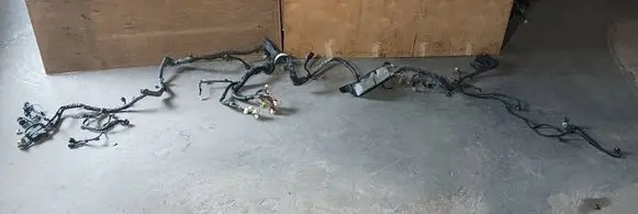 Toyota Avensis T250 Engine installation wiring loom 20D4D