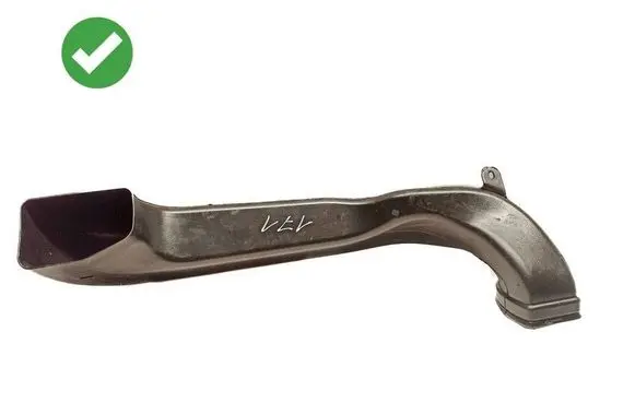 Mercedes-Benz SLK R171 Cabin air duct channel A1718300123 P0084711