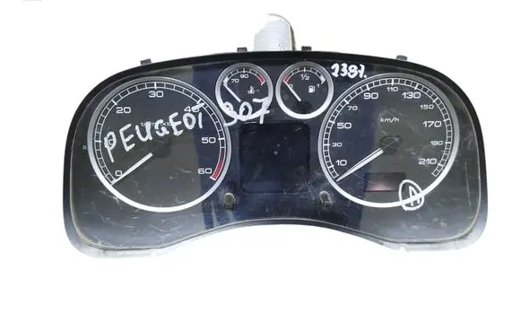 Peugeot 307 Speedometer (instrument cluster) P9647538480
