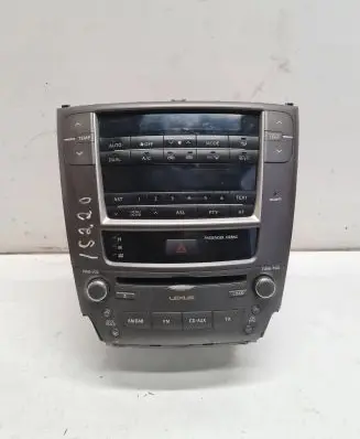 Lexus IS 220D-250-350 Radio/CD/DVD/GPS head unit 8612053B00 JFGE001499EW DEXMG8497Z