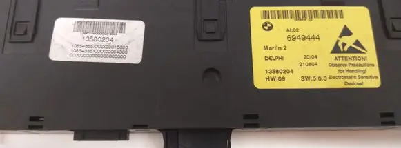 BMW 5 E60 E61 Seat heating switch 6949444 13580204