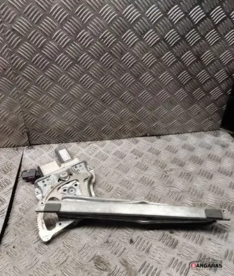 Front door window regulator with motor