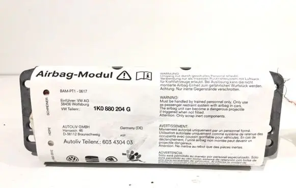 Volkswagen Golf V Passenger airbag 1K0880204G