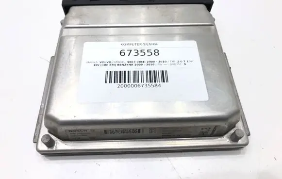 Volvo S60 Engine control unit/module ECU 0261207666