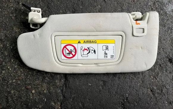 Ford Mondeo MK V Sun visor braknumeruczci