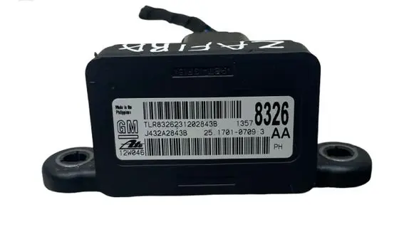 Opel Zafira C ESP acceleration yaw rate sensor 13578326 J432A2843B