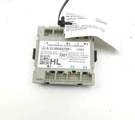 Mercedes-Benz E W213 Door control unit/module A2139004709 A2139012900