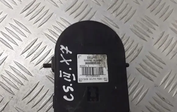 Citroen C5 Alarm system siren 9666808580