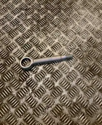 Towing hook eye