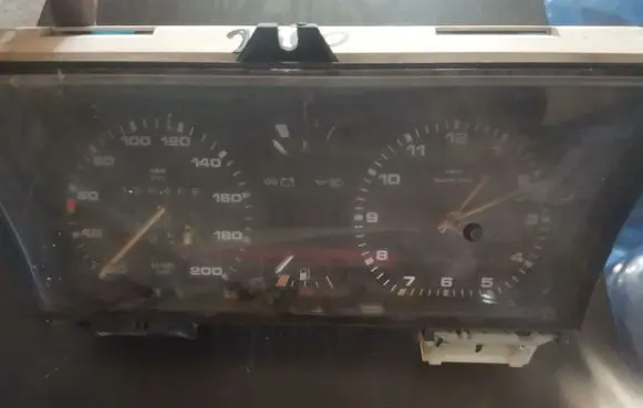 Volkswagen Golf II Speedometer (instrument cluster) X161207770