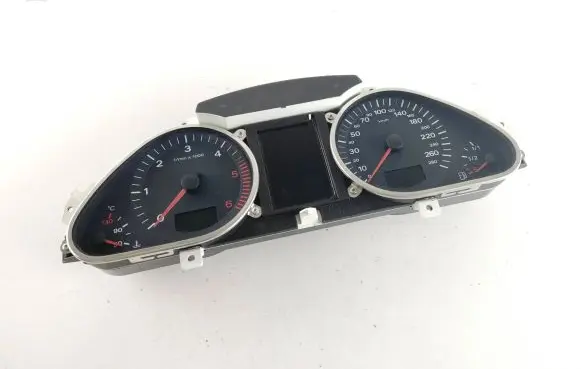 Audi A6 S6 C6 4F Speedometer (instrument cluster) 4F0920901C 4F0910900C