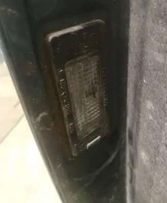 Skoda Superb B6 (3T) Number plate light 