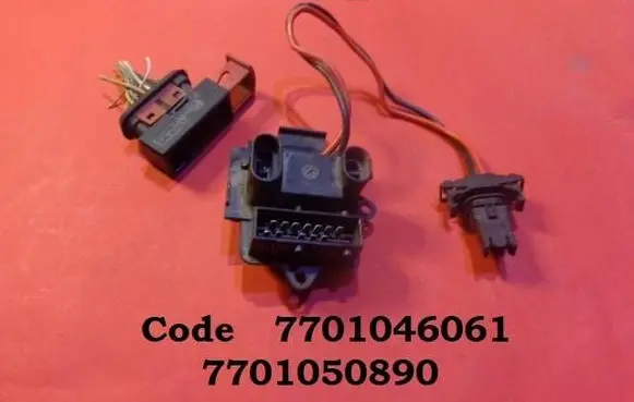 Renault Megane I Heater blower motor/fan resistor 7701046061 7701050890