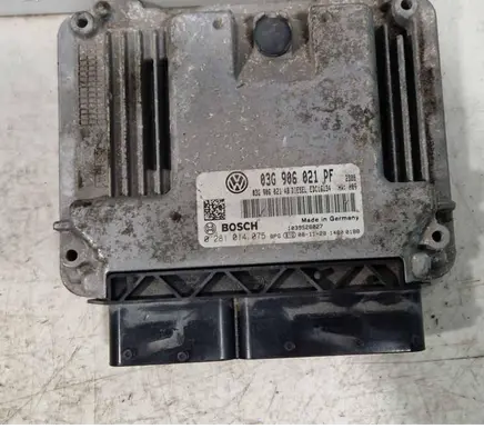 Volkswagen PASSAT B6 Engine control unit/module 0281014075 03G906021PF 03G906021AB