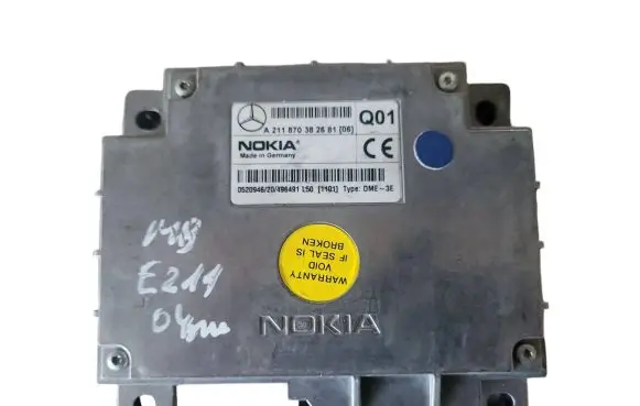 Mercedes-Benz E W211 Other control units/modules A211870382681