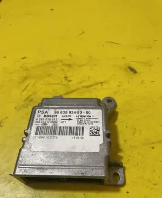Peugeot 307 Airbag control unit/module 9663593480