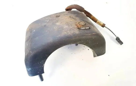 Steering wheel column trim