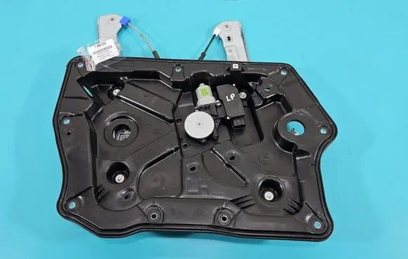 Front door window regulator with motor
