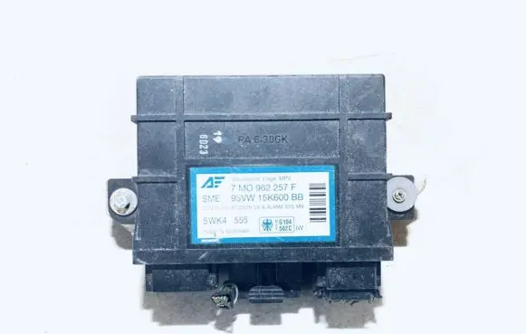 Ford Galaxy Comfort/convenience module 7M0962257F 95VW15K600BB