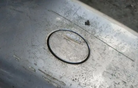 Rear bumper row hook cap/cover