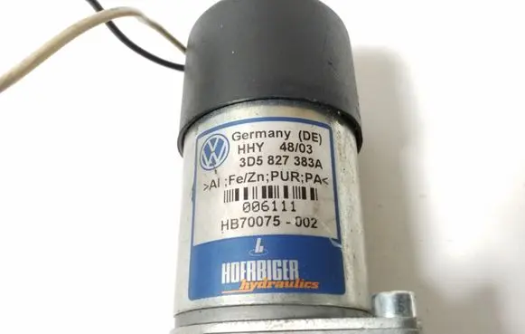 Tailgate/trunk/boot lift motor