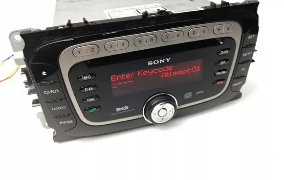 Ford Mondeo MK IV Radio/CD/DVD/GPS head unit BS7T18C939DC