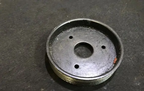 Renault Megane I Power steering pump pulley 7700105711b