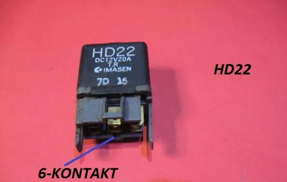 Mazda 323 Other relay HD22